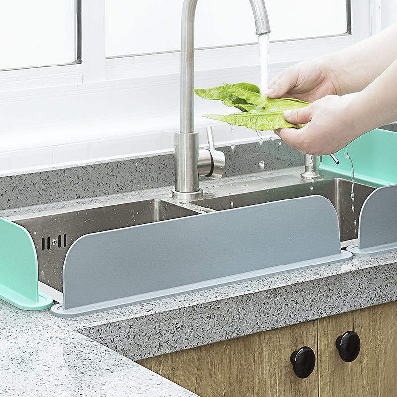 Silicone Kitchen Faucet Splash Pad & Sink Guard Mat